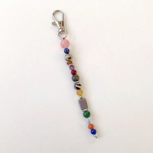handmade one of a kind bag charm / keychain